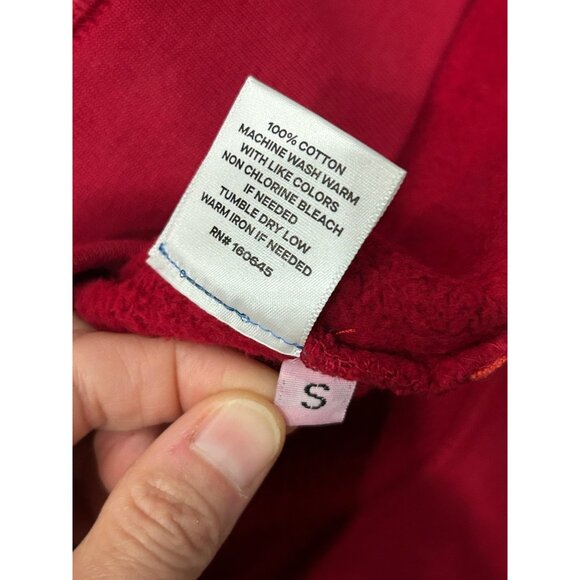 Midwest Kids Uninterrupted NEW Red Pullover Crewneck Sweatshirt Mens Size Medium - Picture 8 of 9